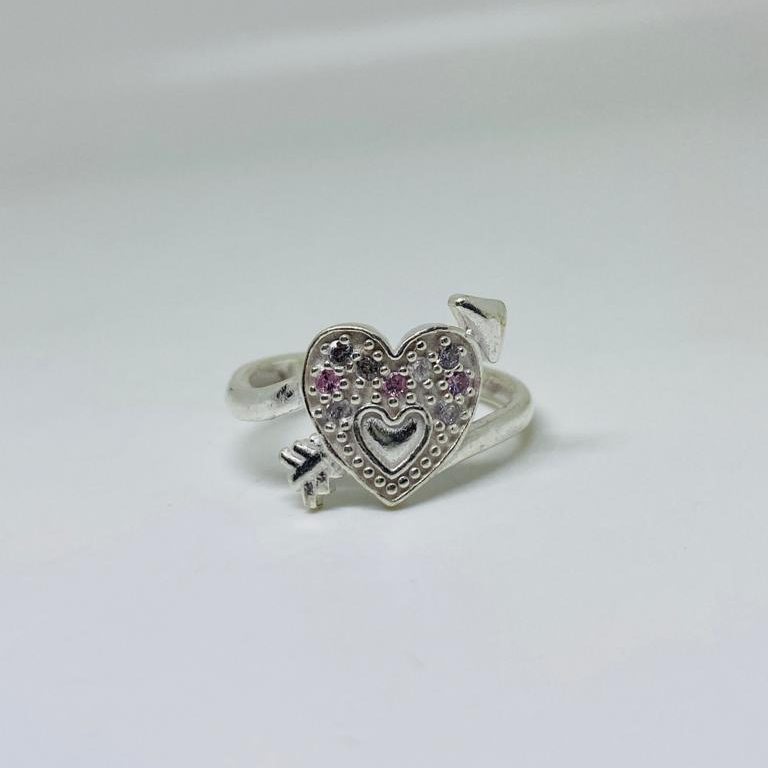 Pure Silver Ladies Ring