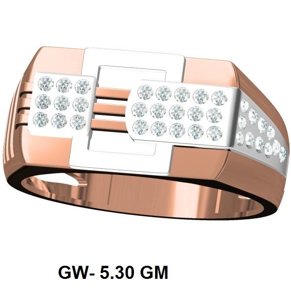 Rose Gold Gents Rings