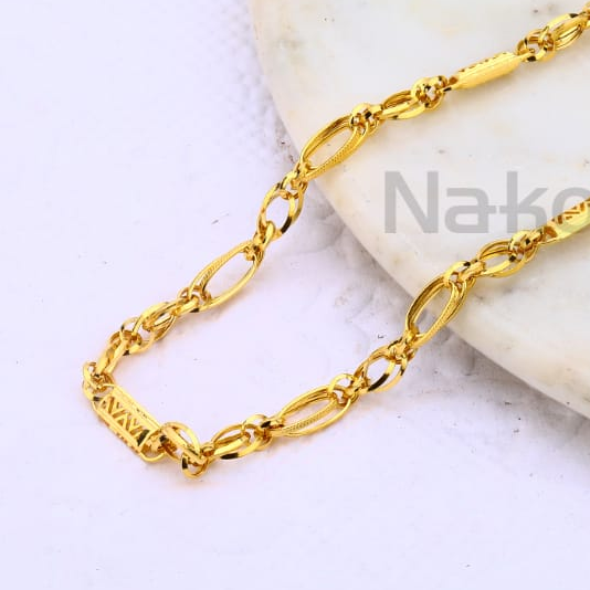 men 916 gold chain