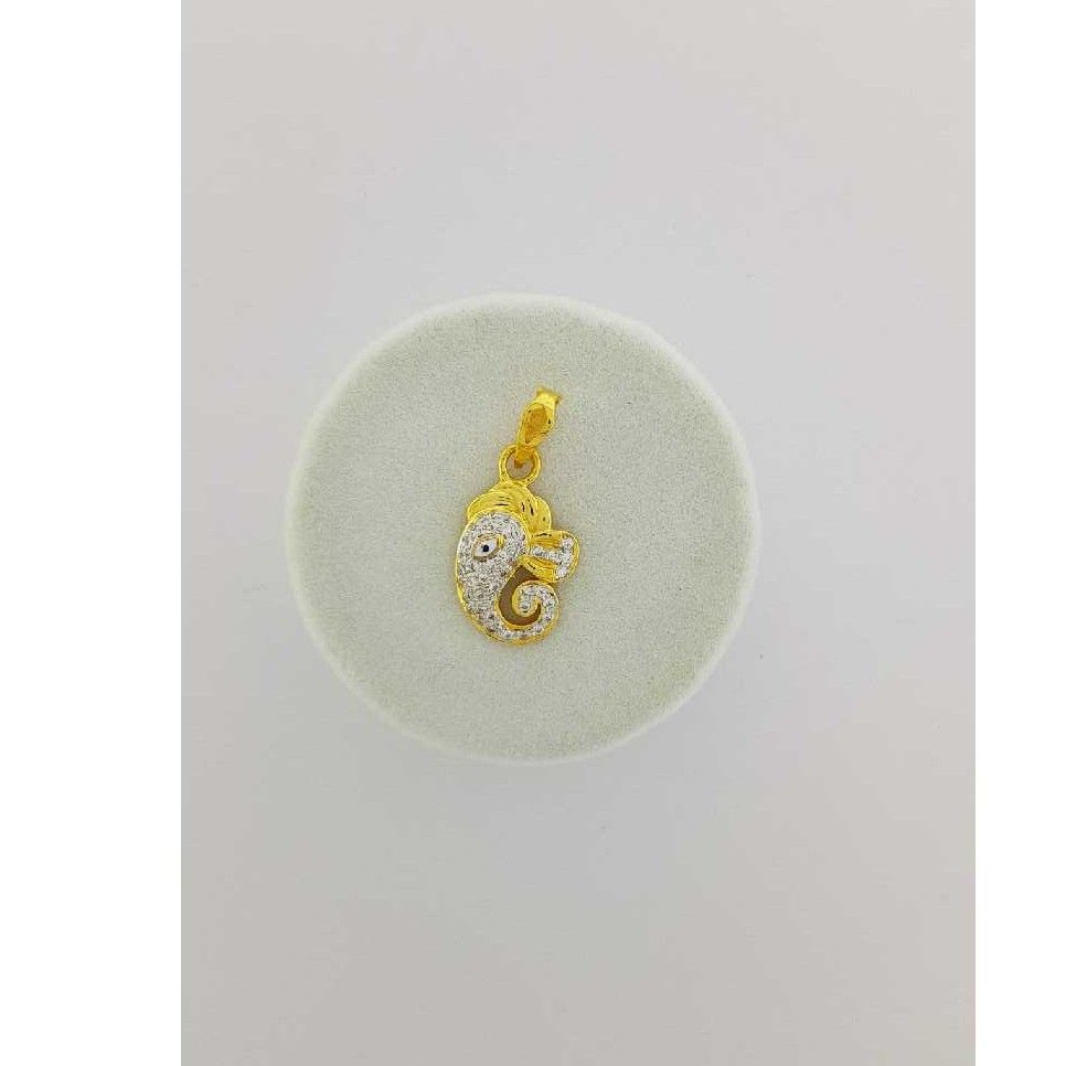 22KT Gold Ganesh Pendant