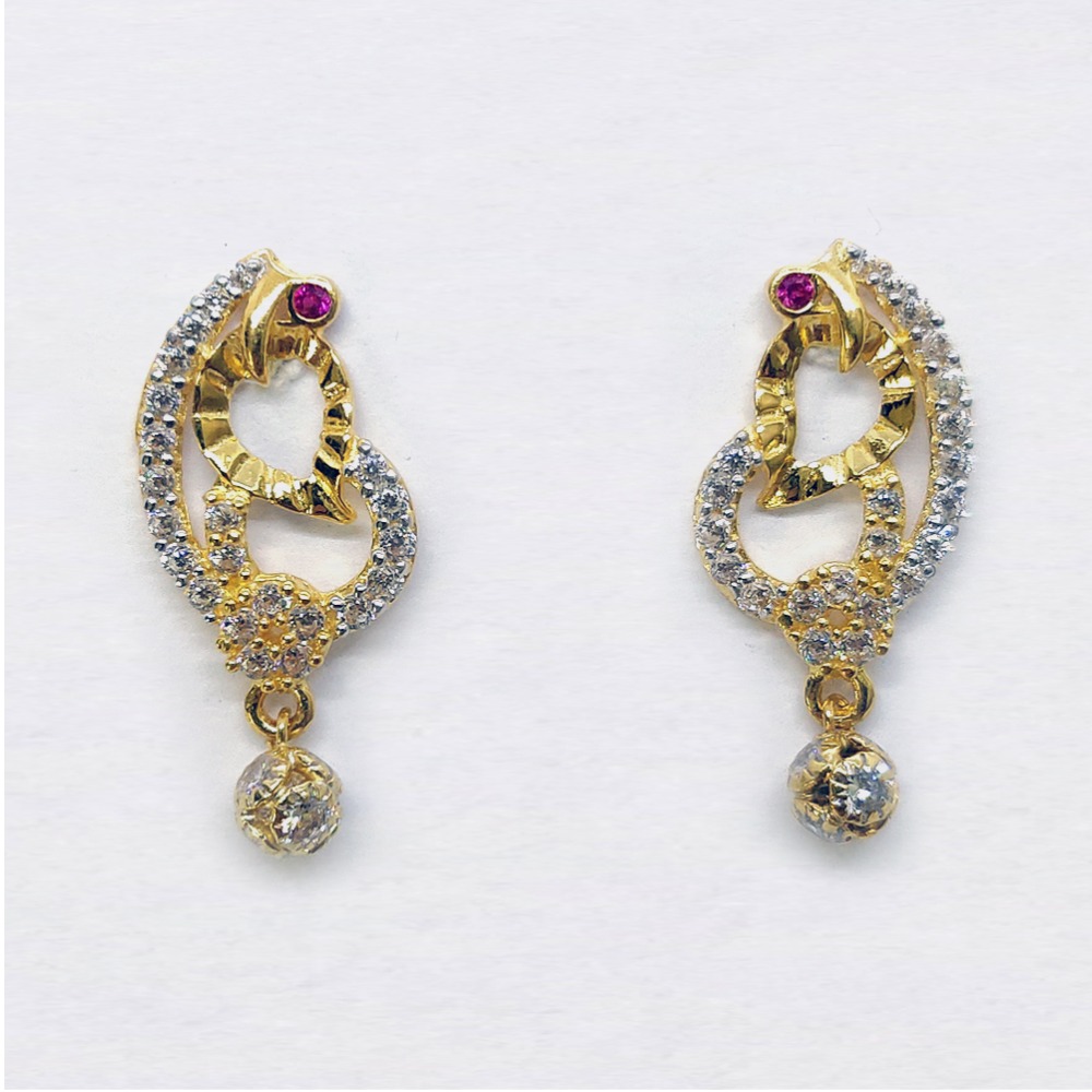 916 Gold CZ Pendant Set SK-P001