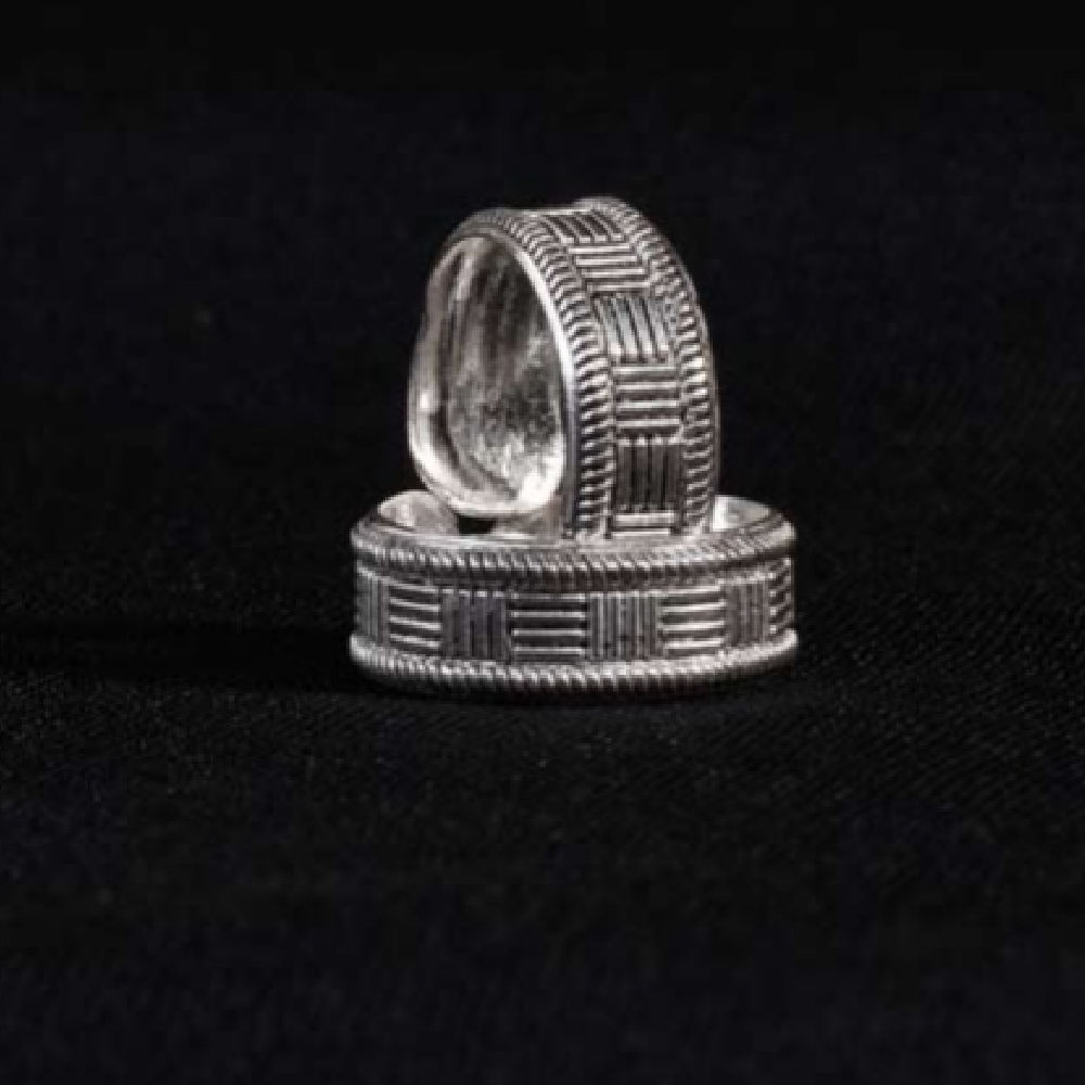 Silver Unique Design Toe Rings