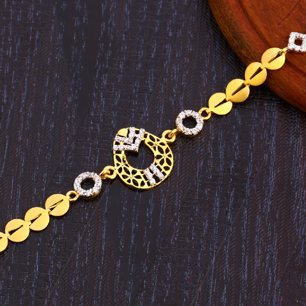 22CT Gold  Ladies Bracelet LB300
