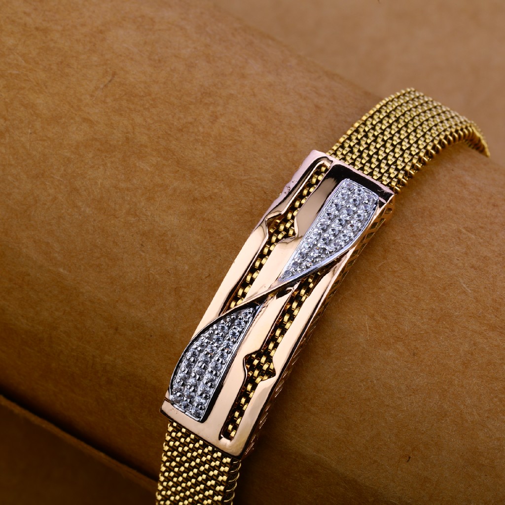 750 Rose Gold Designer Bracelet MLB117
