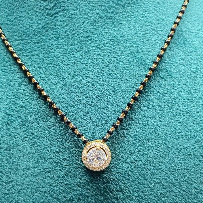 22crt Gold CZ Mangalsutra