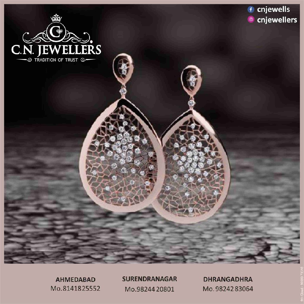 ITALIAN EARRING IN ROSEGOLD 18CT