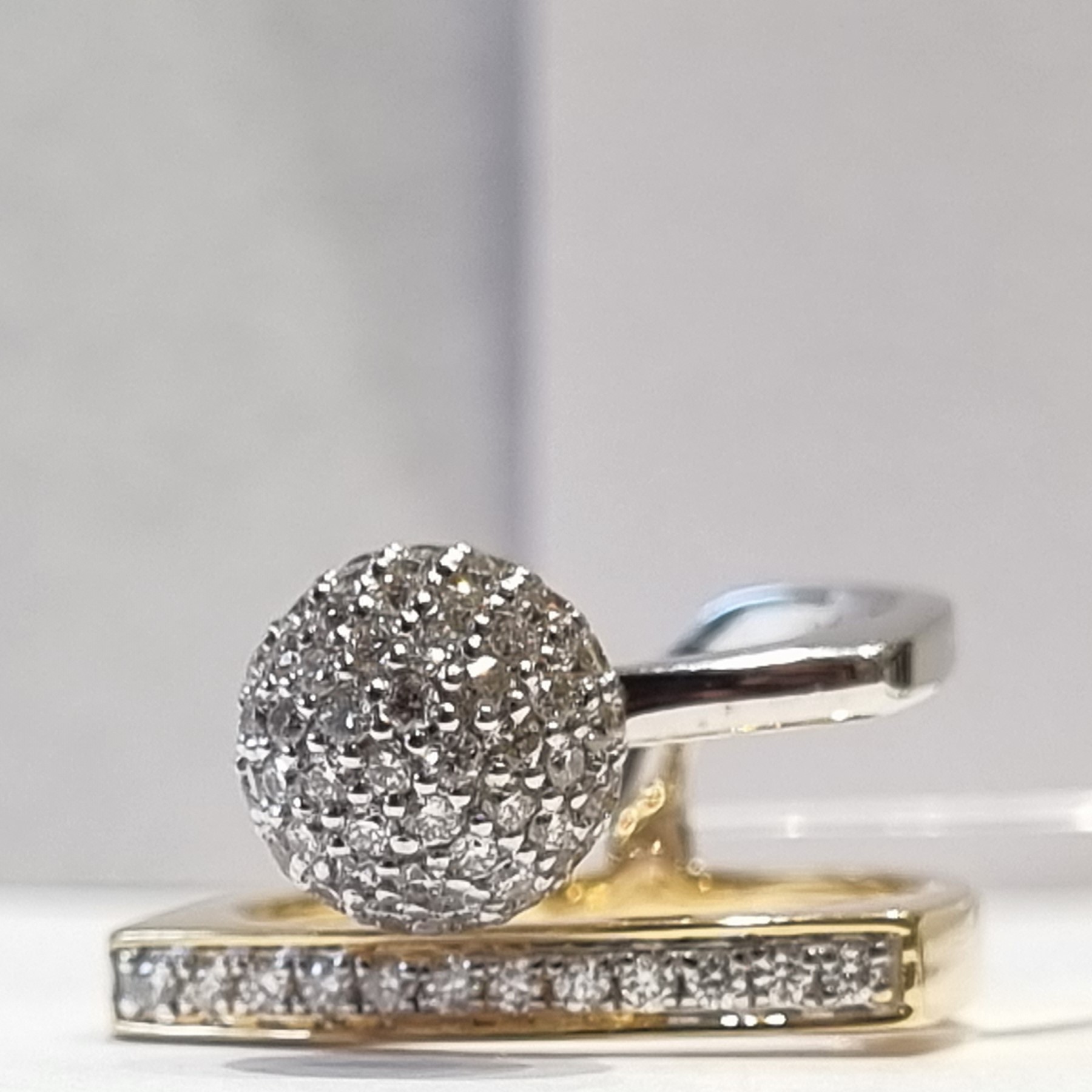band with ball ring