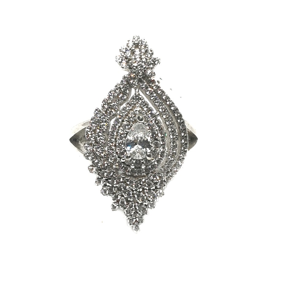 925 Sterling Silver Special Designer Ring MGA - LRS0092