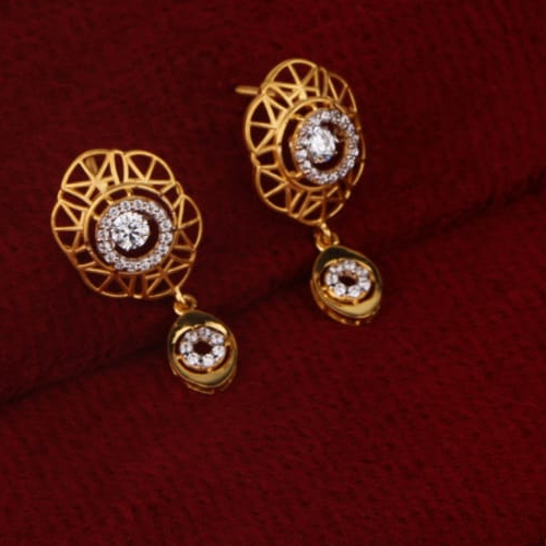 916 Gold Ladies Fancy Chain Necklace Set CN279