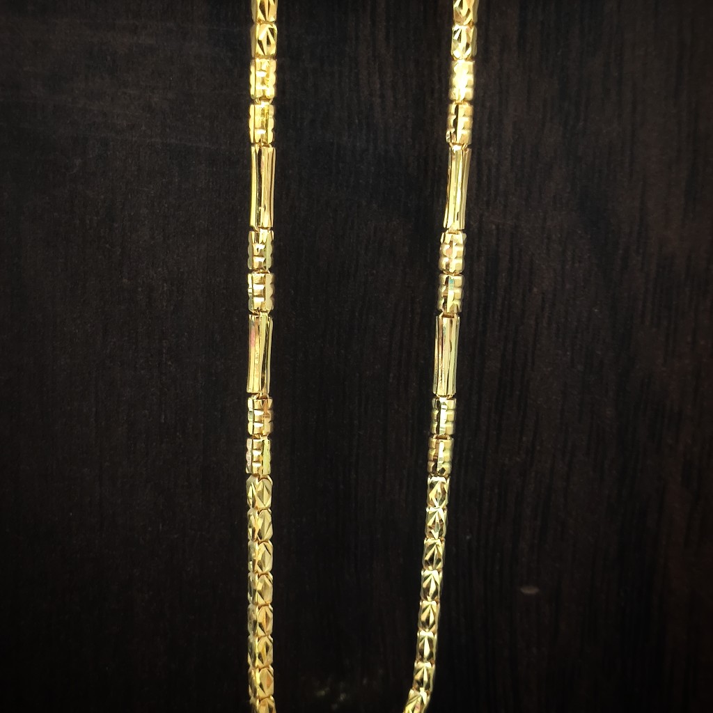 fancy 22 Caret gold handmade chain