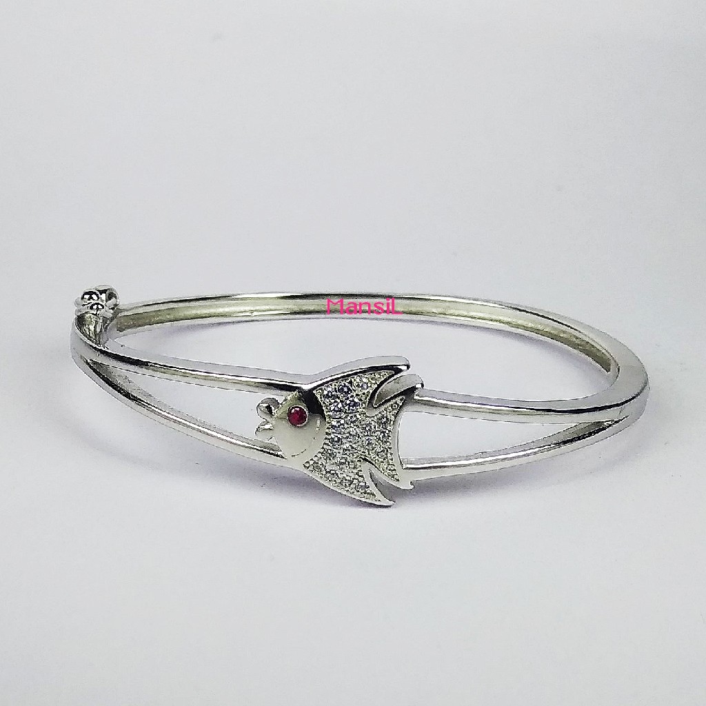 92.5 sterling silver Baby kada bracelet ML-113