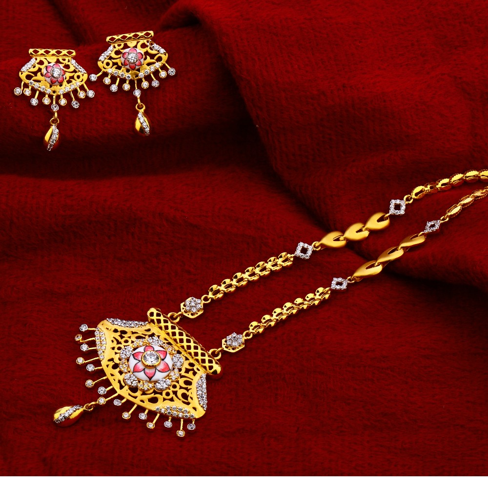 916 Gold  Ladies    Chain Necklace CN153