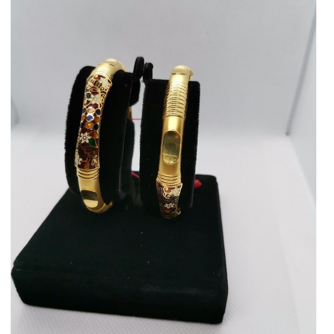 Flower Meena Bangle