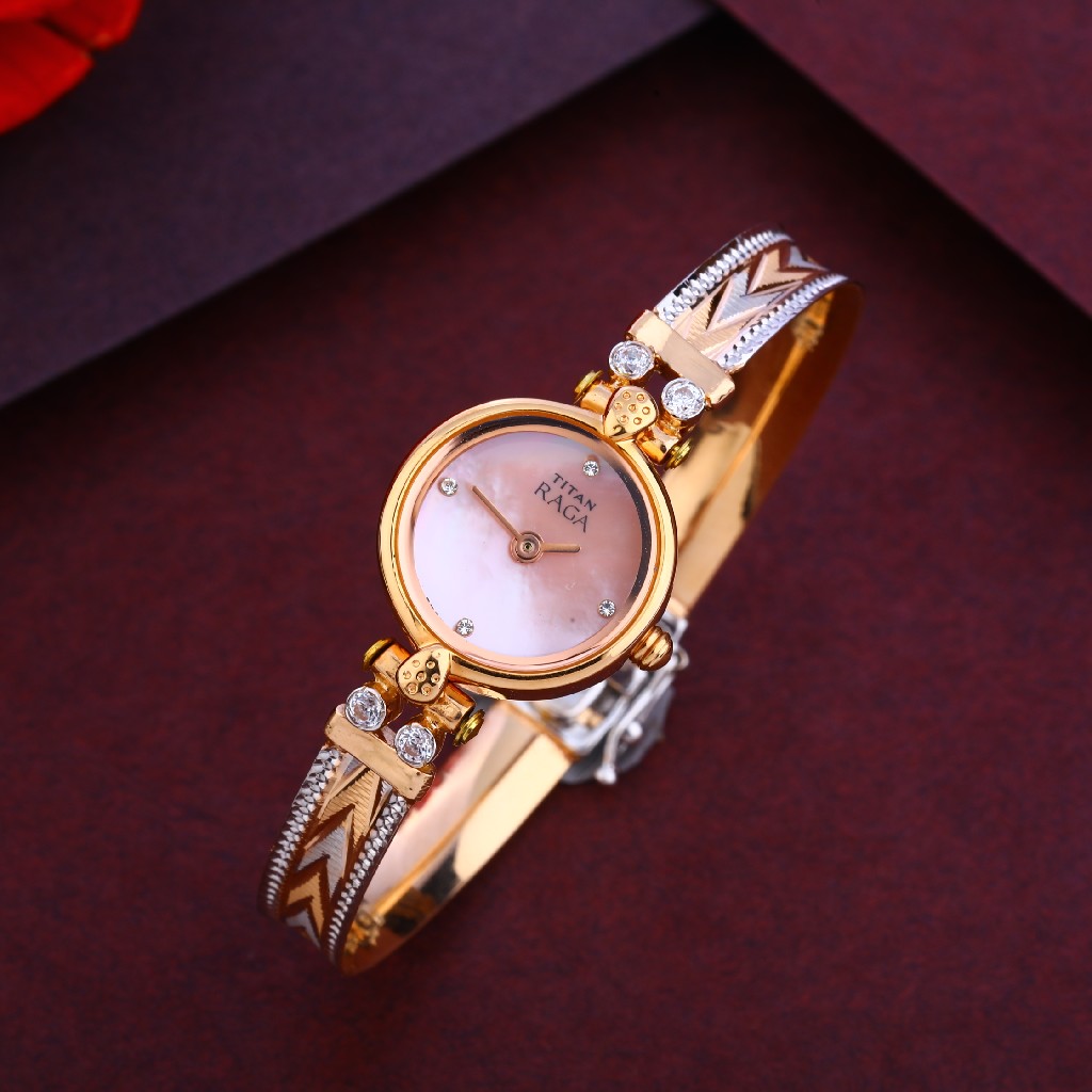 Buy quality 750 Rose Gold Designer Ladies Watch RLW274 in Ahmedabad