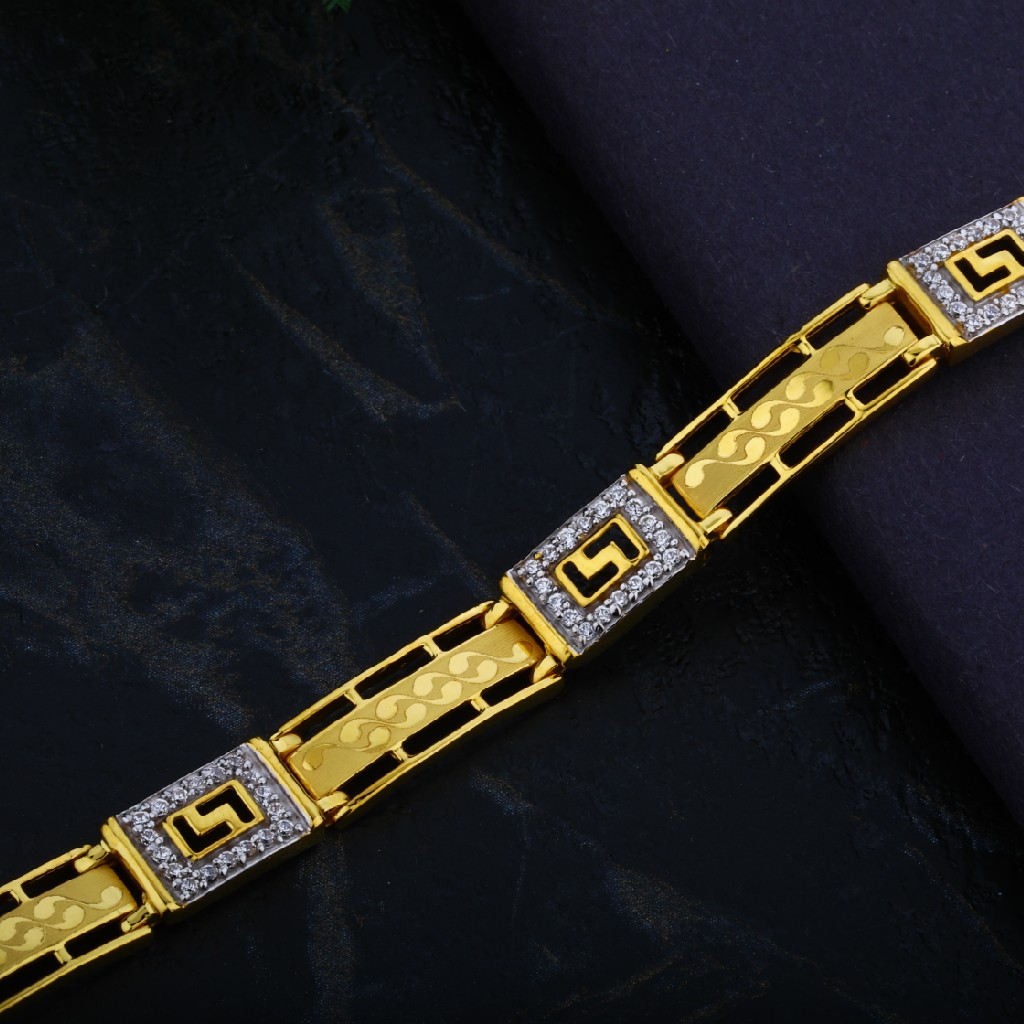 Mens Designer Gold Casting 916 Bracelet-MCB12