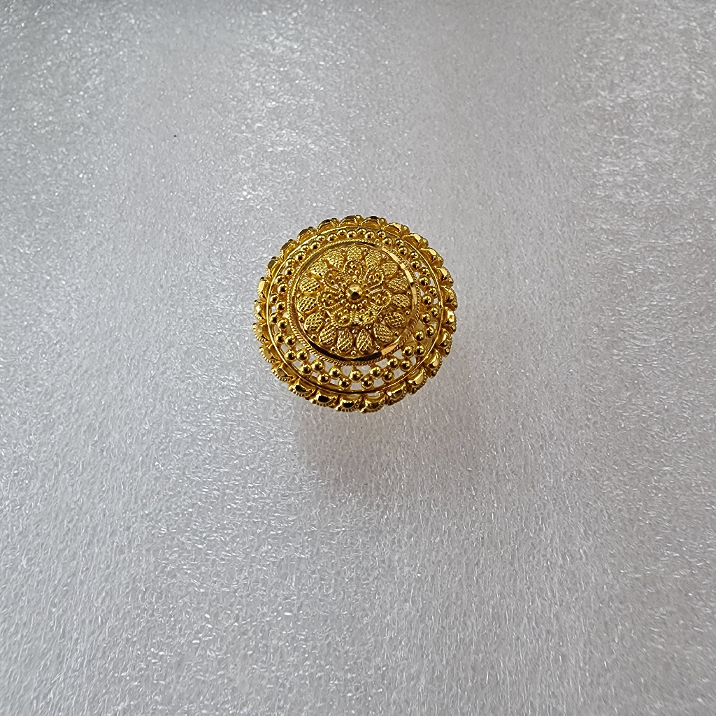916 Gold Kalkatti Work Ring
