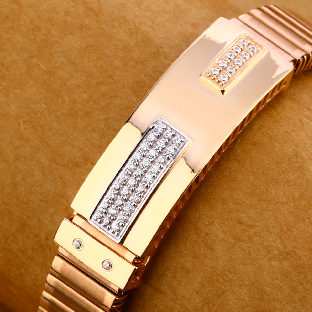750 ROSE Gold Gorgeous Leather Bracelet MLB290