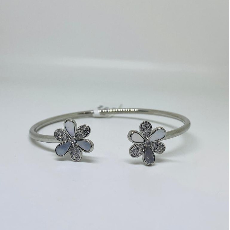  925 hallmark silver latest design ladies bracelet 