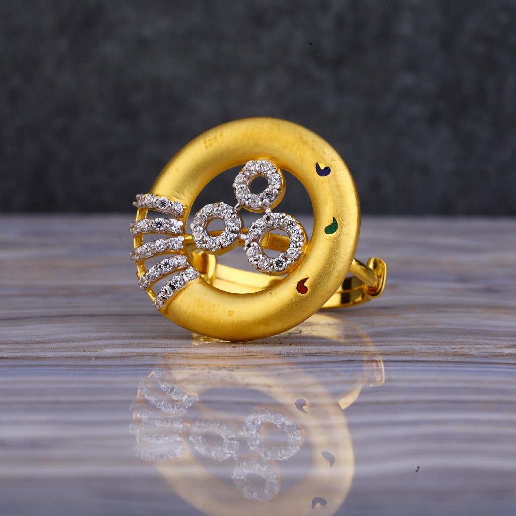 916 Gold Cz Ring LLR144