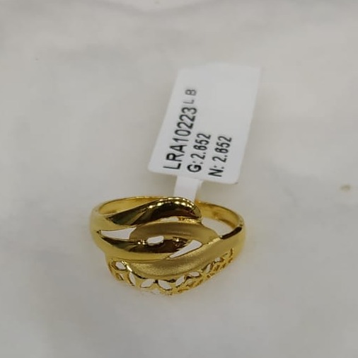 22KT Gold Delightful Design Hallmark Ring