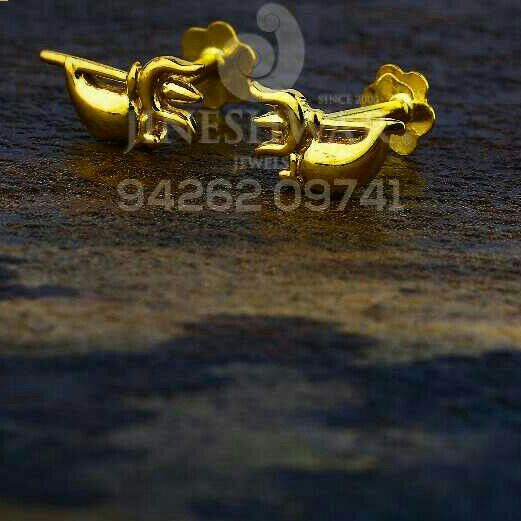 Plain Casting Fancy Gold Petch Nosepin