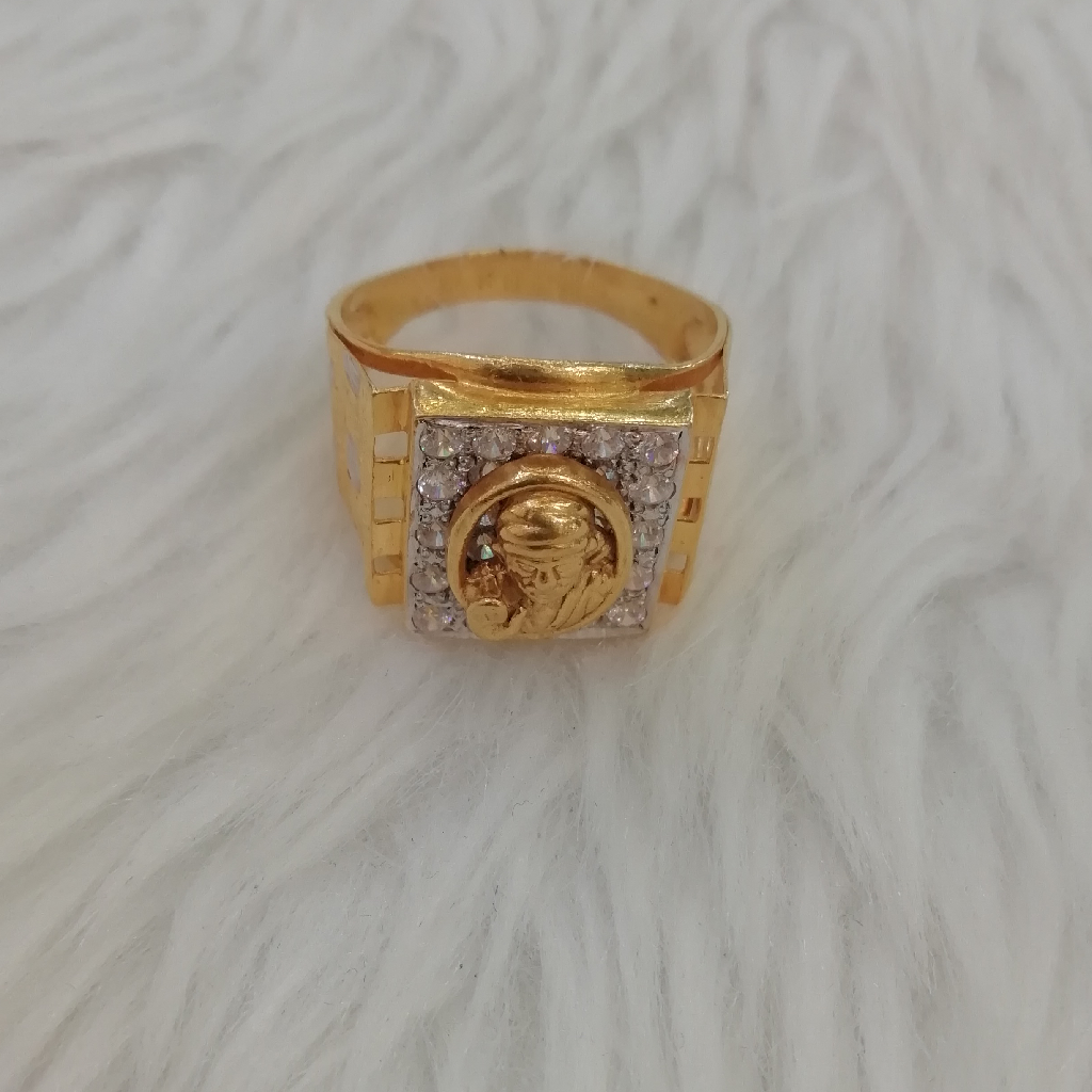 916 gold Sai Baba ring