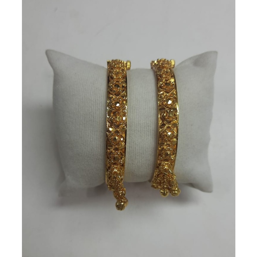 916 Gold Ghughri Bangles