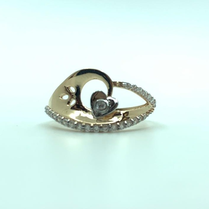 18 ct rose gold ring uniqe design