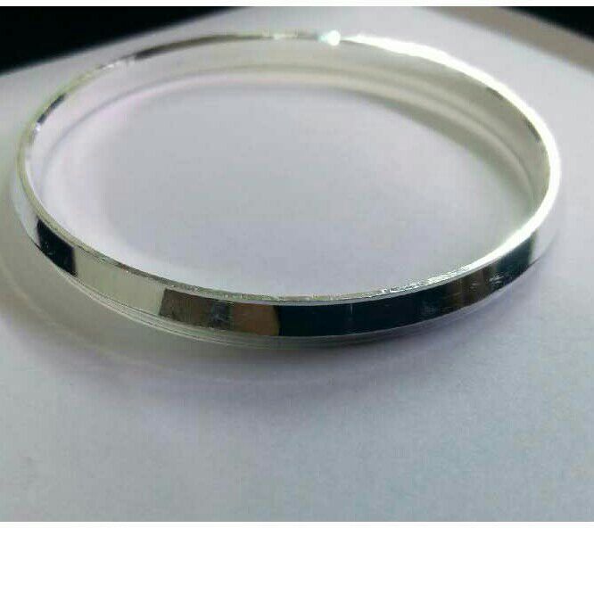 925 Silver Punjabi Kada Bracelet