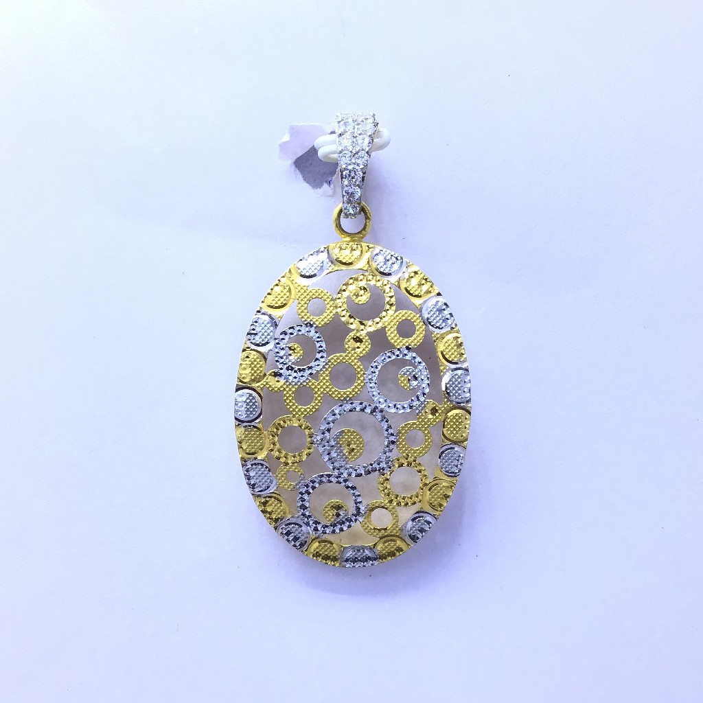 designed fancy gold pendant