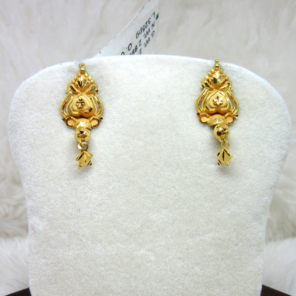 Gold Fancy Earring