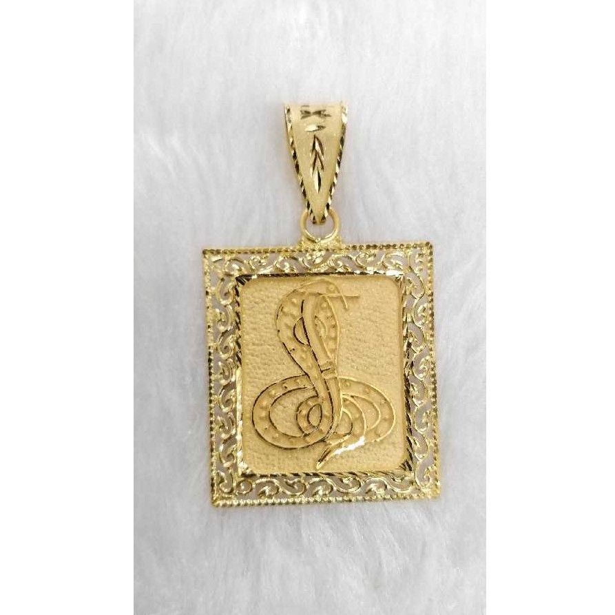 Manufacturer of Gents goga maharaj gold pendant Jewelxy 80297