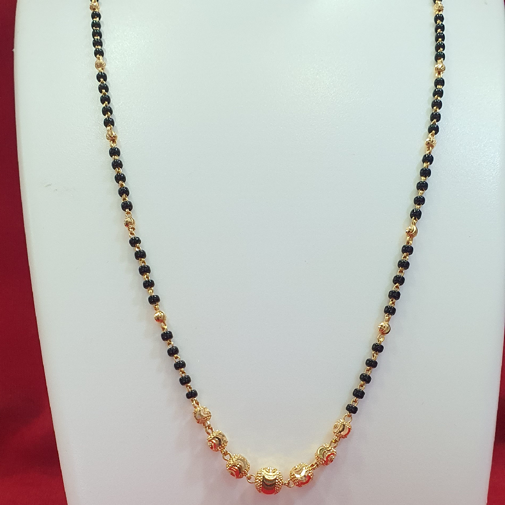 Buy quality 22k gold simple design mangalsutra in Ahmedabad