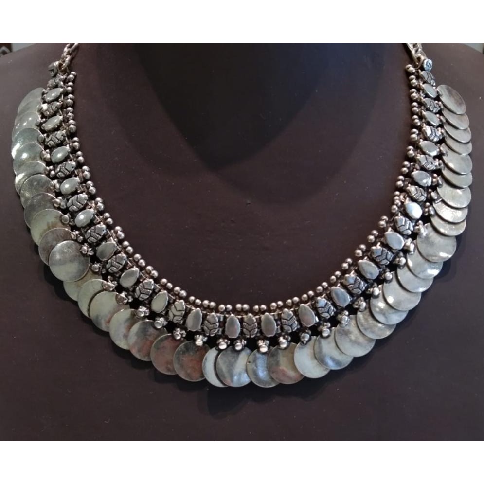 Silver Necklace Traditional Wear