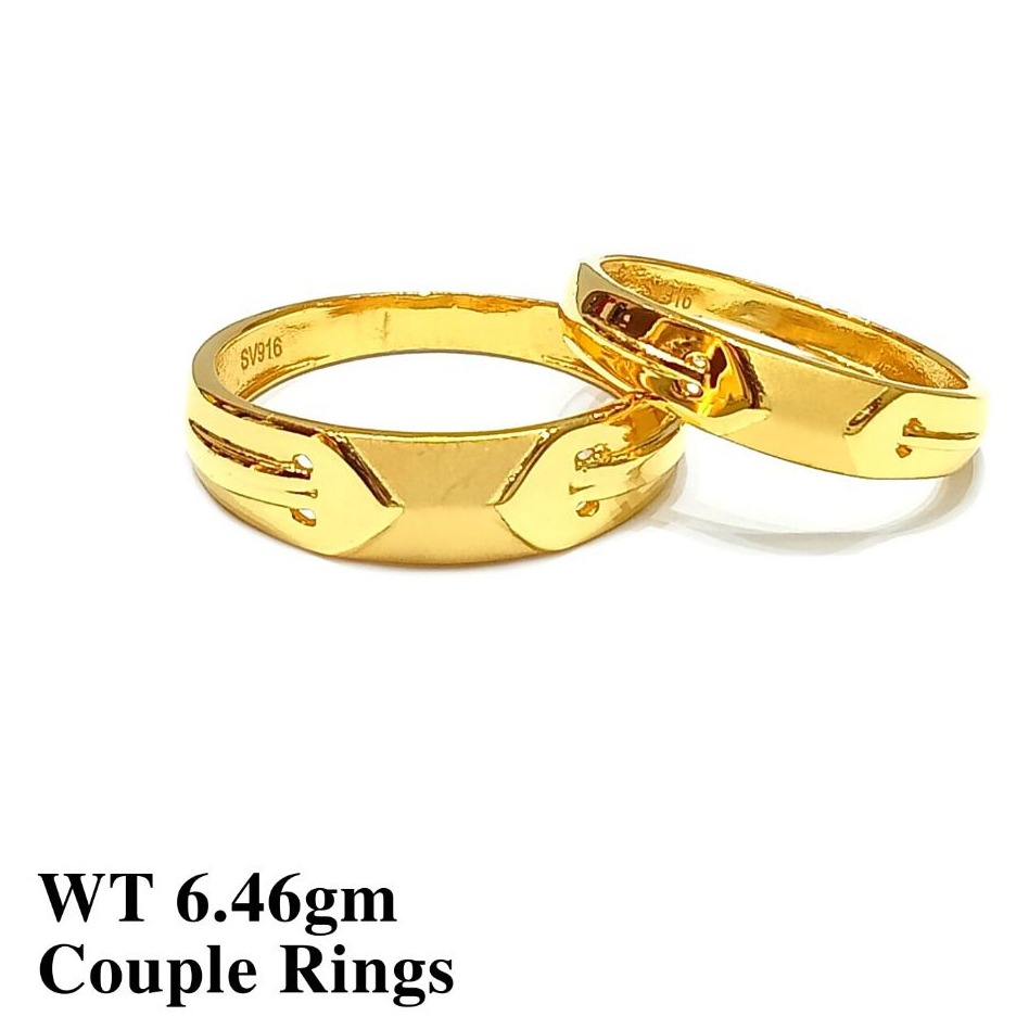 22k Gold Couple Ring
