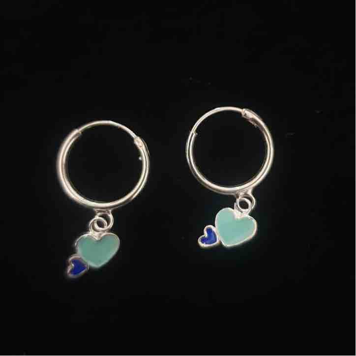 925 silver charms Bali (earrings )