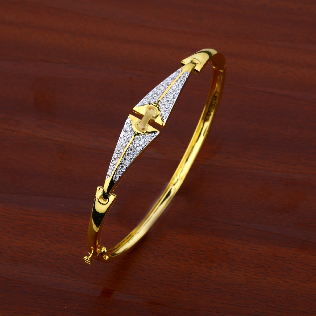 18K Gold Ladies Kada-LKB17