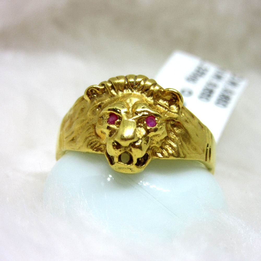 Custom 3D Lion Ring – TAMAYO GOLD LLC
