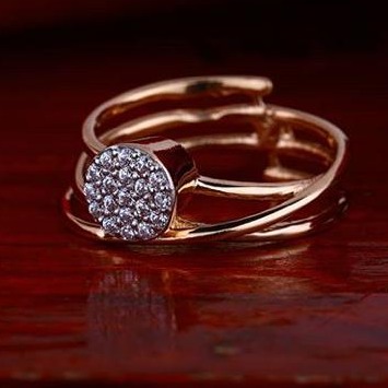 18Kt Rose gold Premium Ladies Ring RH-GR60