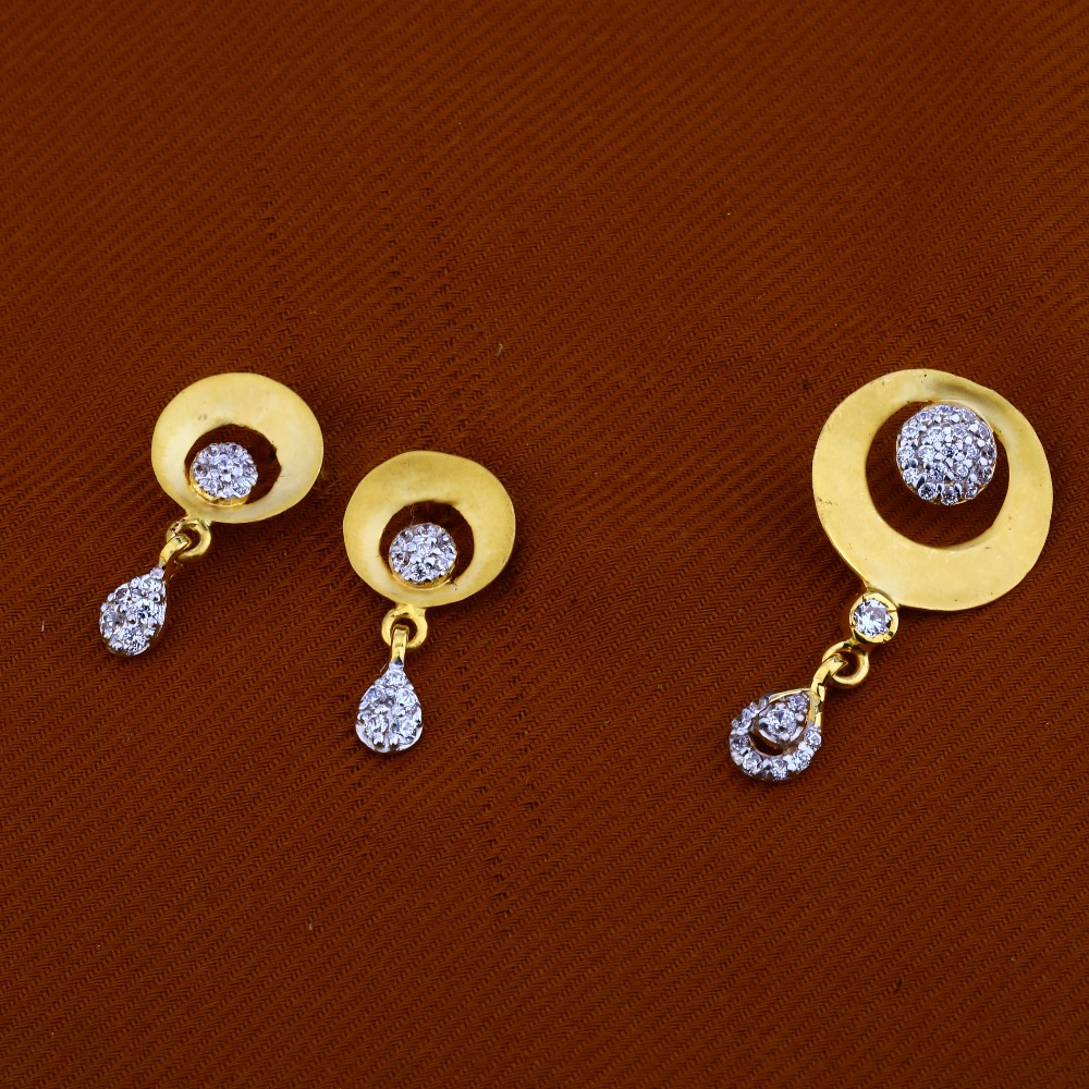 22ct Gold Exclusive Pendant Set FPS68
