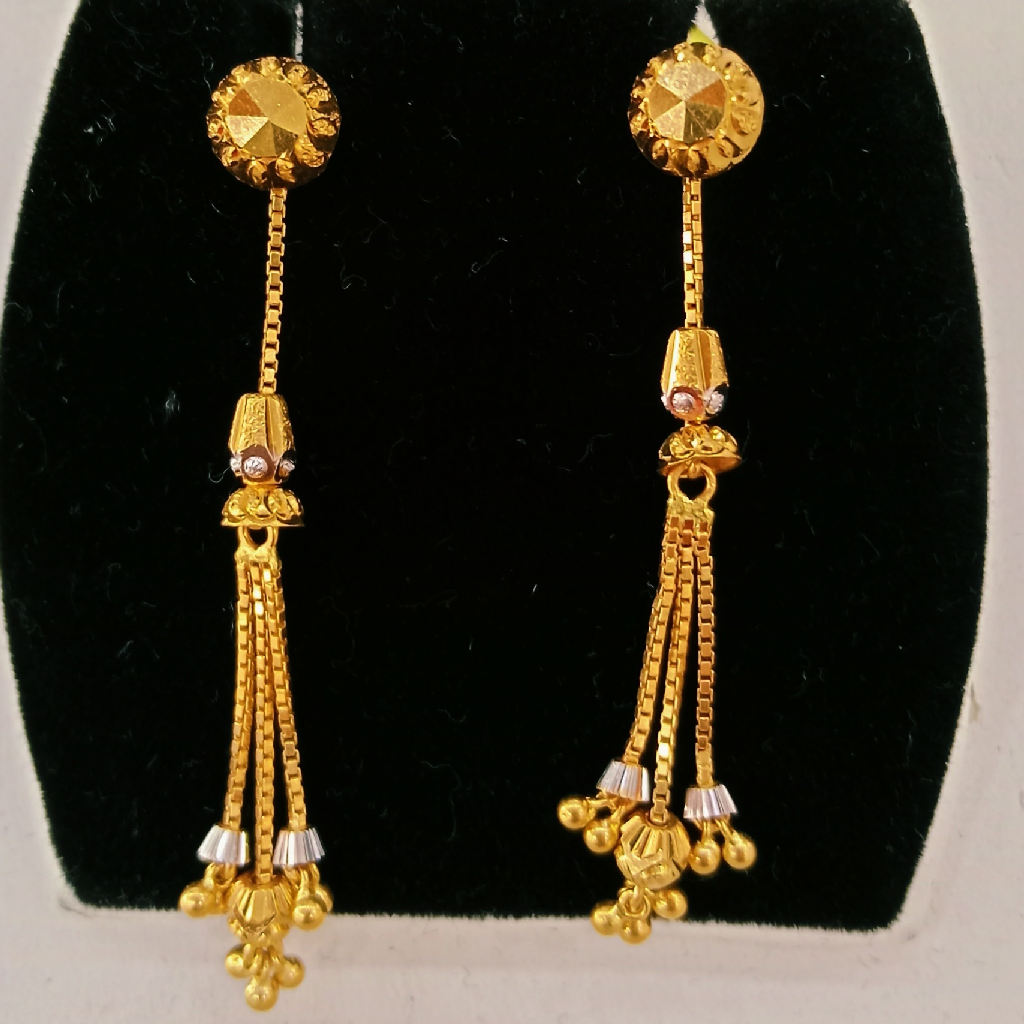 Latkan hot sale gold earrings