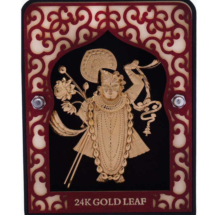 999 GOLD SHREENATHJI FRAME