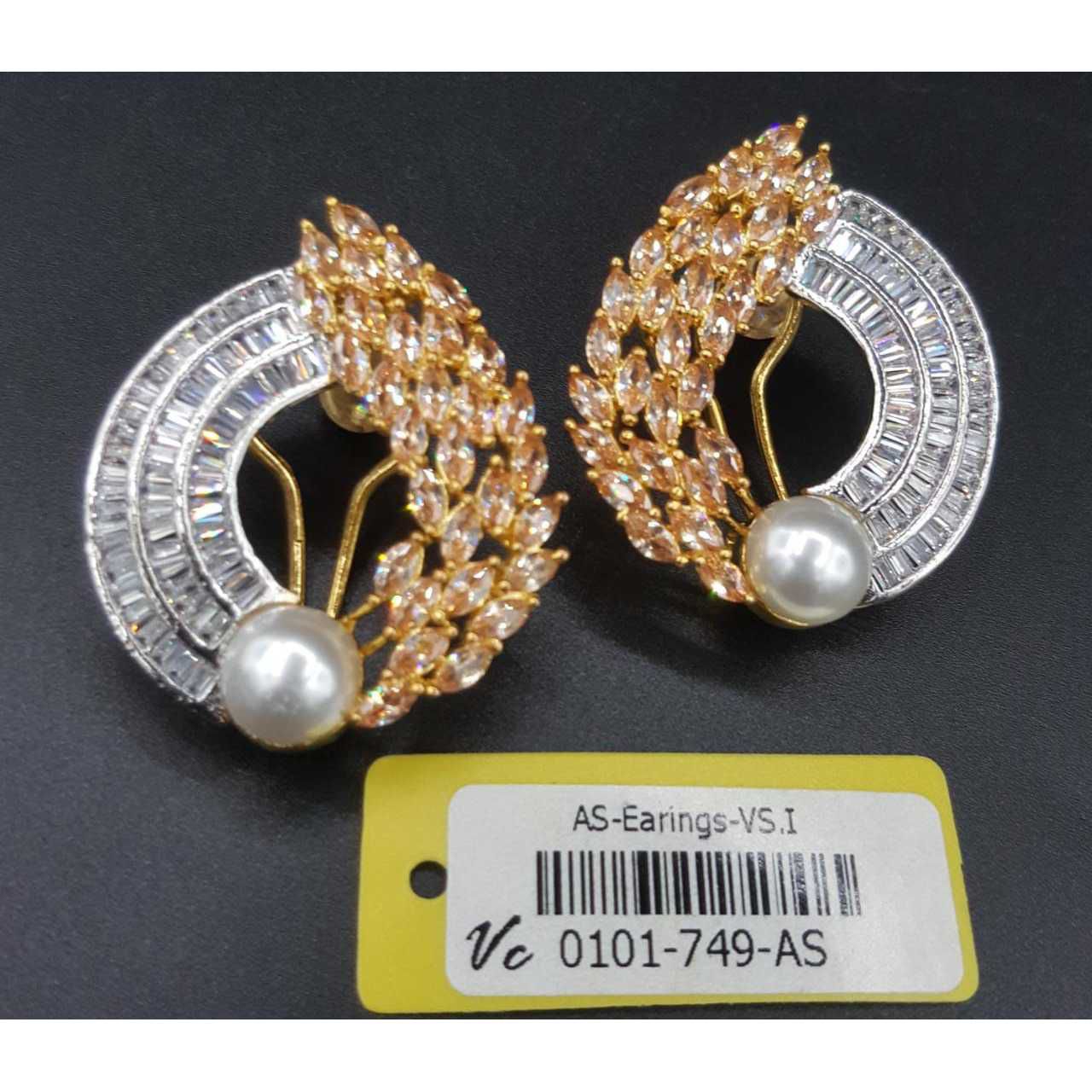 Beautiful Diamond Earrings#1010