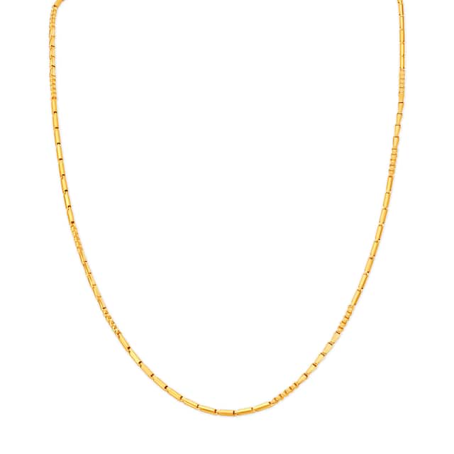 22k Yellow Gold Contemporary Design Chain