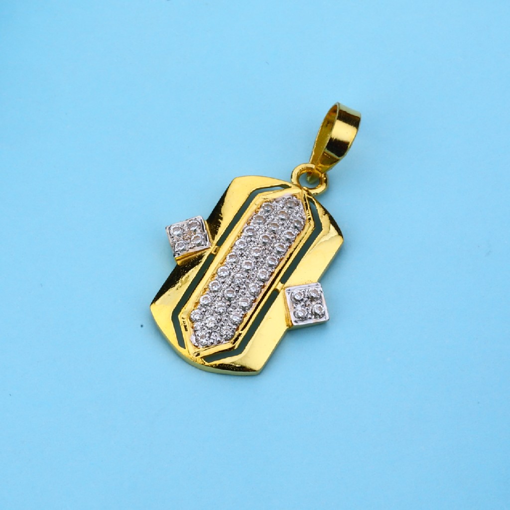 916 Gold Cz Hallmark Diamond Pendant LFP23