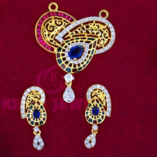 916 Gold Mangalsutra Pendal with Butti MSP-011