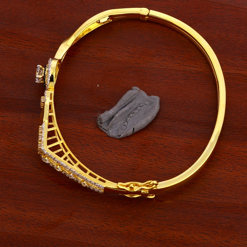 Fope Prima 18ct Rose Gold Flex It Bracelet With Gold Rondels