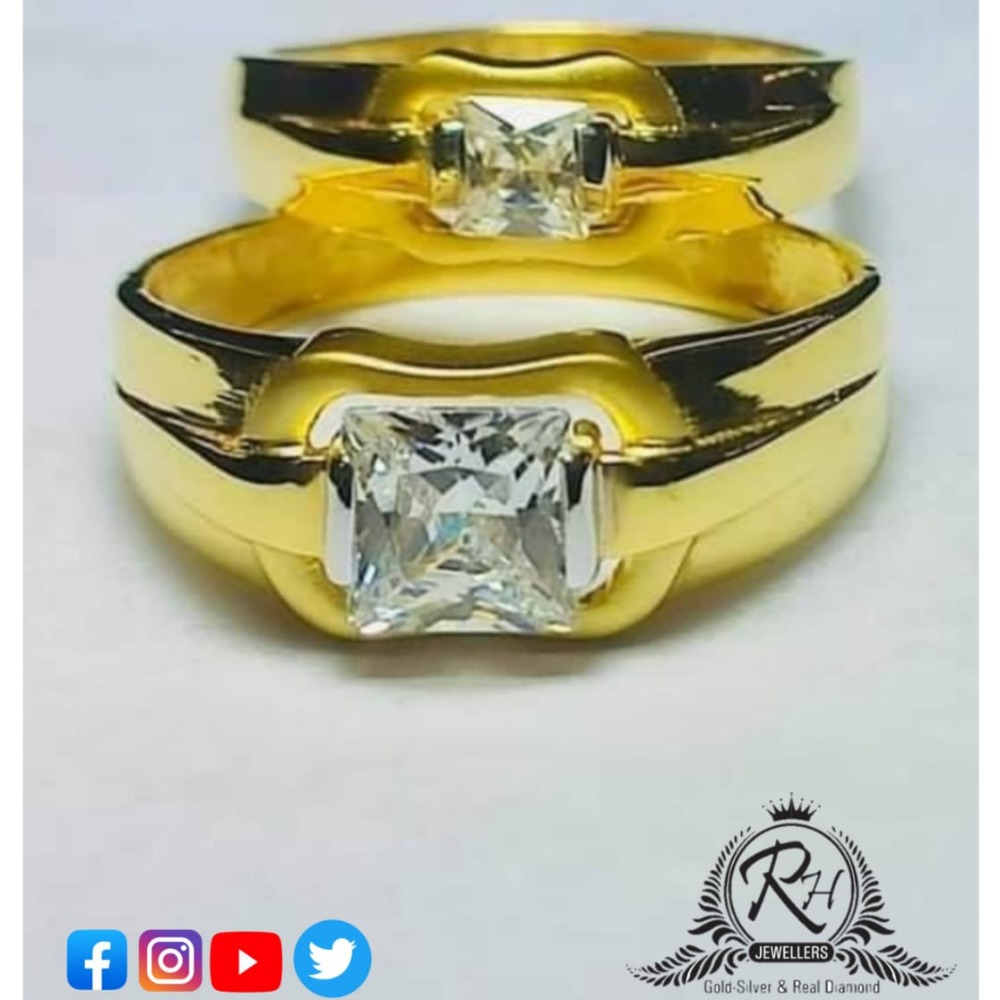 Buy 22kt Gold His&Her Couple Wedding Rings 96VJ7291-96VJ7299 Online from  Vaibhav Jewellers