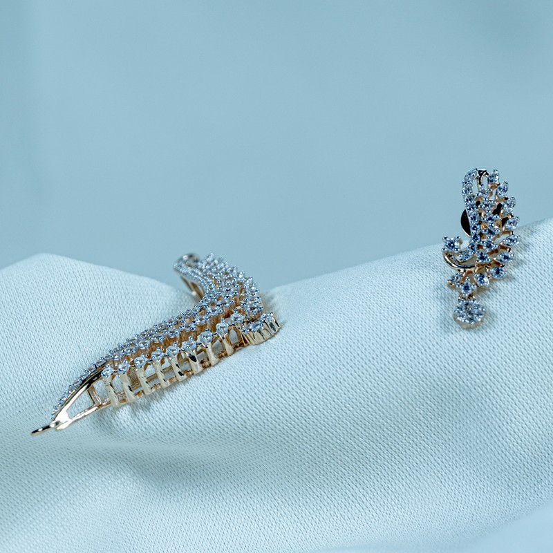18ct gold mangalsutra pendant set