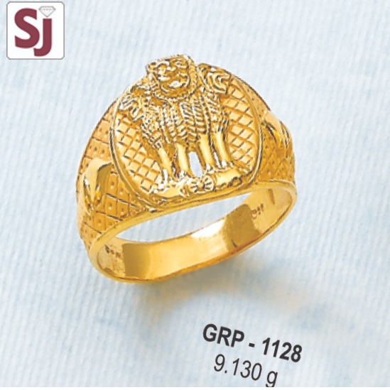 Ashok Stambh Gents Ring Plain GRP-1128